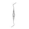 Precision dental scaler for professional oral hygiene and plaque removal.
