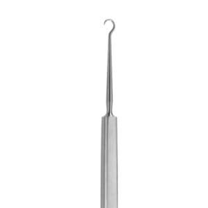 Precision dental scaler tool for professional oral hygiene cleaning.