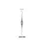 Precision dental scaler for professional teeth cleaning and plaque removal.